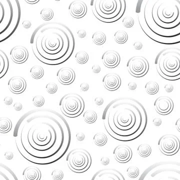 Seamless pattern of rounds for background Stock Illustration