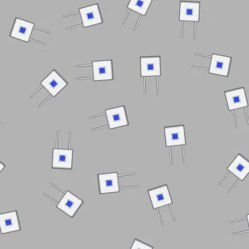 Seamless pattern router 5g modem cartoon vector Illustration