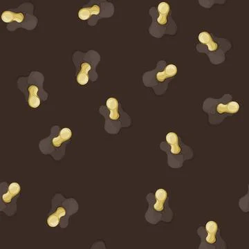 Seamless pattern rubber pacifier baby color icon vector Illustrazione stock