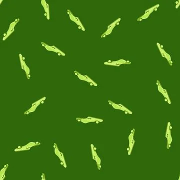Seamless pattern rubber toxic puddle cartoon vector イラスト素材