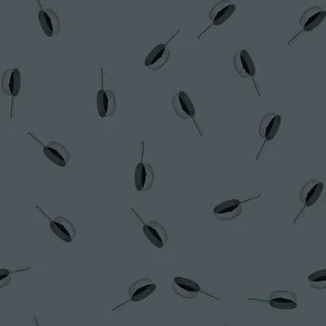 Seamless pattern rustic iron skillet cartoon vector Stock Illustration