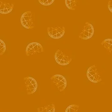 Seamless pattern Sacred geometry symbol representing harmony and balance Illustrazione stock