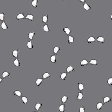 Seamless pattern Safety glasses providing personal eye protection equipment Stock Illustration