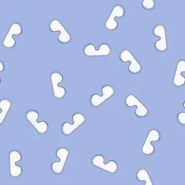 Seamless pattern Safety goggles with clear lenses for splash and debris prote イラスト素材