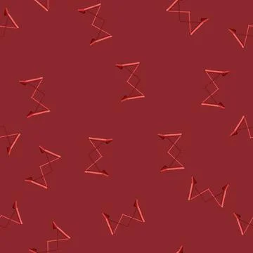 Seamless pattern safety road barrier cartoon vector Illustrazione stock