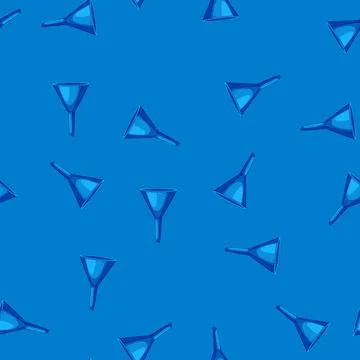 Seamless pattern sales funnel business cartoon vector Stock Illustration