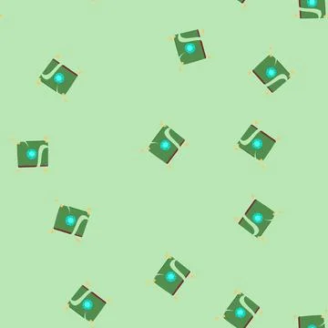 Seamless pattern salt alchemy book cartoon vector Stock Illustration