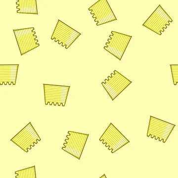 Seamless pattern Sand castle toy mold flat design Stock Illustration
