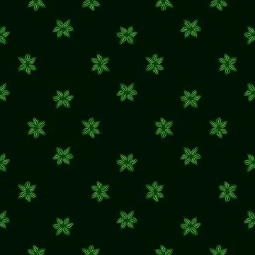 Seamless pattern sanise on black background. Vector repeat template spice in  스톡 일러스트