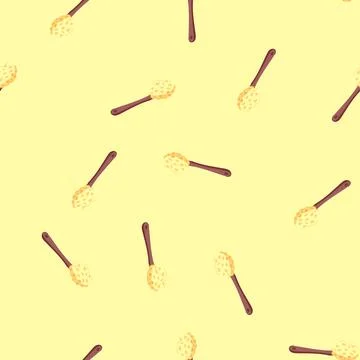 Seamless pattern sanitary sponge hygiene cartoon vector 库存插图