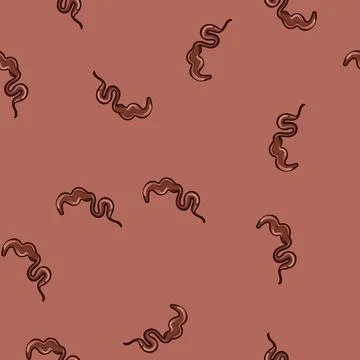 Seamless pattern sauce chocolate drip sause cartoon vector イラスト素材