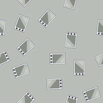 Seamless pattern save shower timer cartoon vector イラスト素材