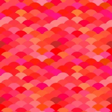 Seamless pattern scales, wave abstract simple Nature background with japanese イラスト素材