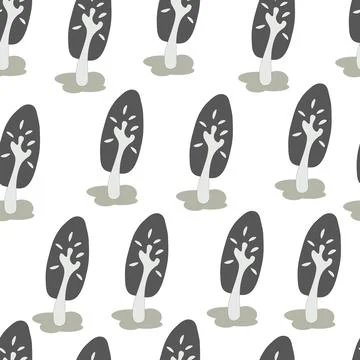 Seamless pattern scandinavian style 1 스톡 일러스트