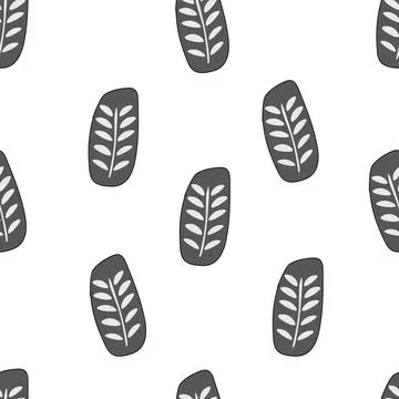 Seamless pattern scandinavian style 5 Stock Illustration