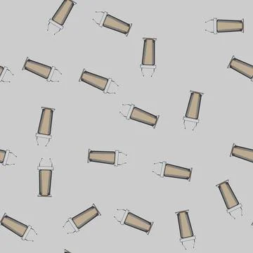 Seamless pattern scene podium cartoon vector 스톡 일러스트