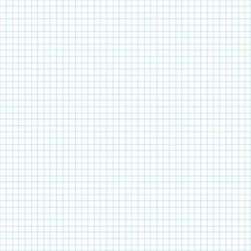 Seamless pattern of School notebook paper sheet. Stock Illustration