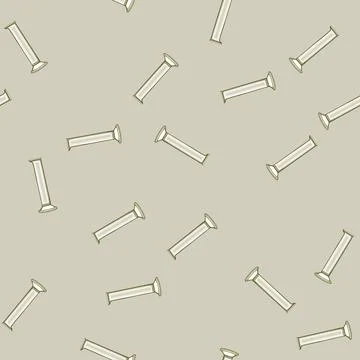 Seamless pattern science laboratory glassware cartoon vector Stock Illustration