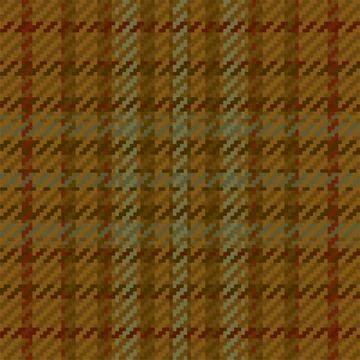 Seamless pattern of scottish tartan plaid. Repeatable background with check f 库存插图