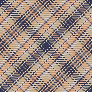 Seamless pattern of scottish tartan plaid. Repeatable background with check f 库存插图