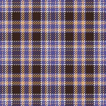 Seamless pattern of scottish tartan plaid. Repeatable background with check f Illustrazione stock