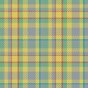 Seamless pattern of scottish tartan plaid. Repeatable background with check f Stock Illustration