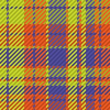 Seamless pattern of scottish tartan plaid. Repeatable background with check f Stockillustratie