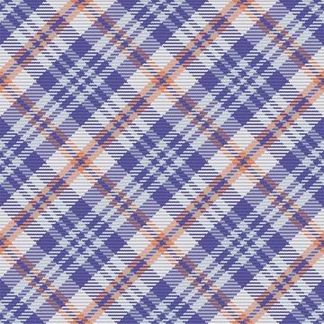 Seamless pattern of scottish tartan plaid. Repeatable background with check f Illustrazione stock