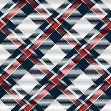 Seamless pattern of scottish tartan plaid. Repeatable background with check f 库存插图