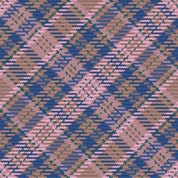 Seamless pattern of scottish tartan plaid. Repeatable background with check f Illustrazione stock