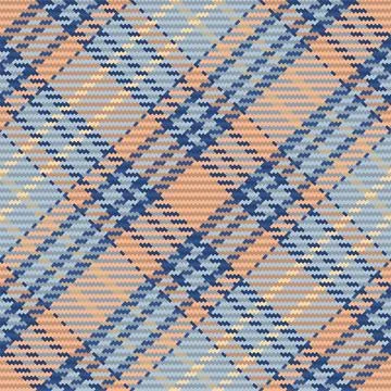 Seamless pattern of scottish tartan plaid. Repeatable background with check f 库存插图