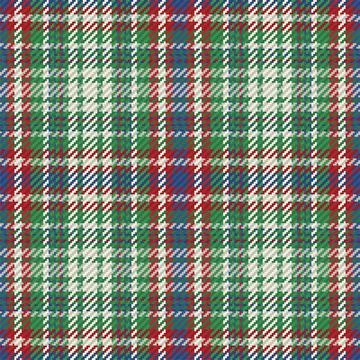 Seamless pattern of scottish tartan plaid. Repeatable background with check f 库存插图