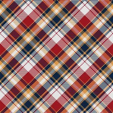 Seamless pattern of scottish tartan plaid. Repeatable background with check f 스톡 일러스트