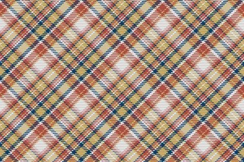 Seamless pattern of scottish tartan plaid. Repeatable background with check f Stock Illustration