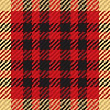 Seamless pattern of scottish tartan plaid. Repeatable background with check f Stockillustratie