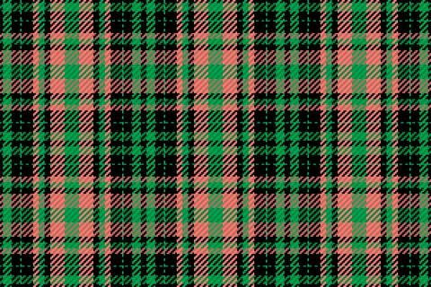 Seamless pattern of scottish tartan plaid. Repeatable background with check f 库存插图