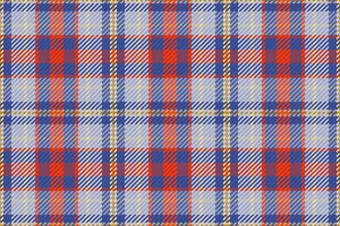 Seamless pattern of scottish tartan plaid. Repeatable background with check f Stock Illustration