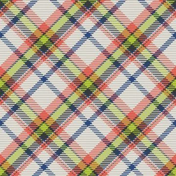Seamless pattern of scottish tartan plaid. Repeatable background with check f 库存插图