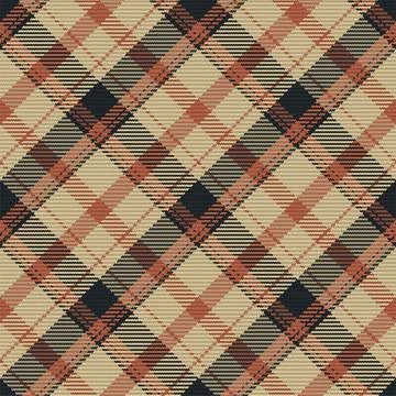 Seamless pattern of scottish tartan plaid. Repeatable background with check f 库存插图