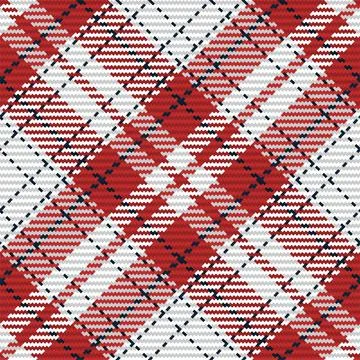 Seamless pattern of scottish tartan plaid. Repeatable background with check f Illustrazione stock