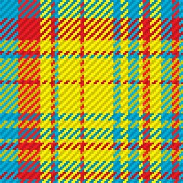 Seamless pattern of scottish tartan plaid. Repeatable background with check f Illustrazione stock