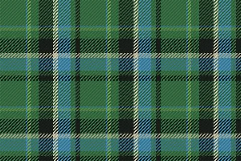 Seamless pattern of scottish tartan plaid. Repeatable background with check f Stock Illustration