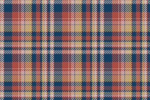 Seamless pattern of scottish tartan plaid. Repeatable background with check f 스톡 일러스트