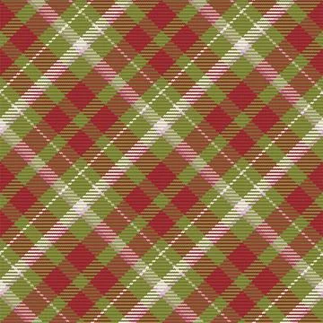 Seamless pattern of scottish tartan plaid. Repeatable background with check f Stock Illustration