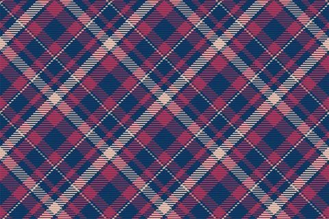 Seamless pattern of scottish tartan plaid. Repeatable background with check f 库存插图