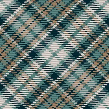 Seamless pattern of scottish tartan plaid. Repeatable background with check f 스톡 일러스트