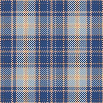 Seamless pattern of scottish tartan plaid. Repeatable background with check f Stock Illustration