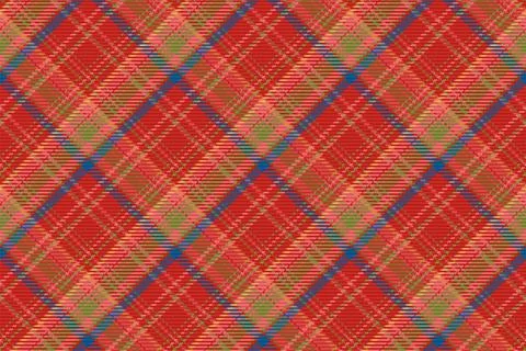 Seamless pattern of scottish tartan plaid. Repeatable background with check f Stockillustratie