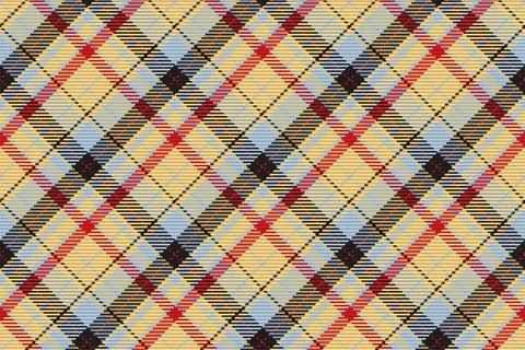 Seamless pattern of scottish tartan plaid. Repeatable background with check f Illustrazione stock