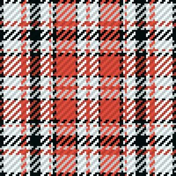 Seamless pattern of scottish tartan plaid. Repeatable background with check f Stockillustratie